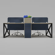 Workstation for 4 people - Lunar Furniture