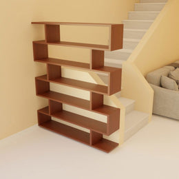 Zigzag Wooden Partition | Model: LR-4 - Lunar Furniture